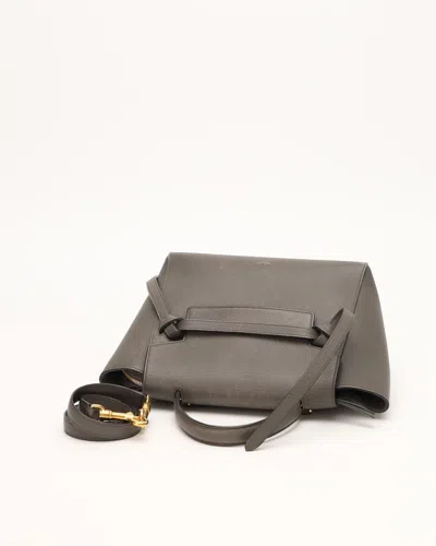 Celine Céline Micro Belt Bag In Gray