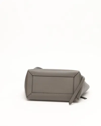 Celine Céline Micro Belt Bag In Gray