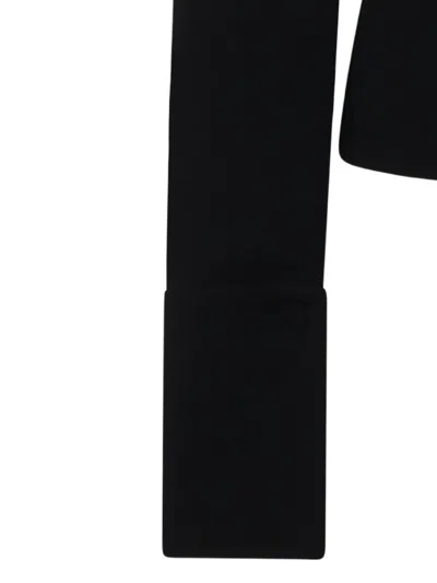 Max Mara Adagio Virgin Wool Wrap Top In Brown