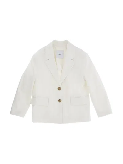 Pinko Button Jacket In Neutral