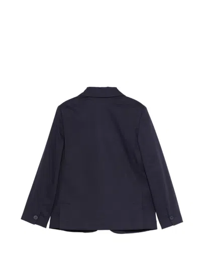 Fay Buttoned Pocket Blazer In Blue