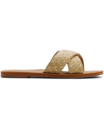 Roxy Andreya Raffia Slide Sandal