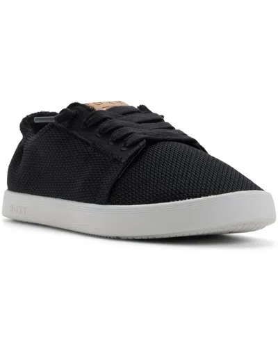 Roxy Mauka Sneaker In Black