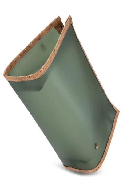 Stephanie Johnson Medium Miami Ultramarine Zip Cosmetics Bag In Green