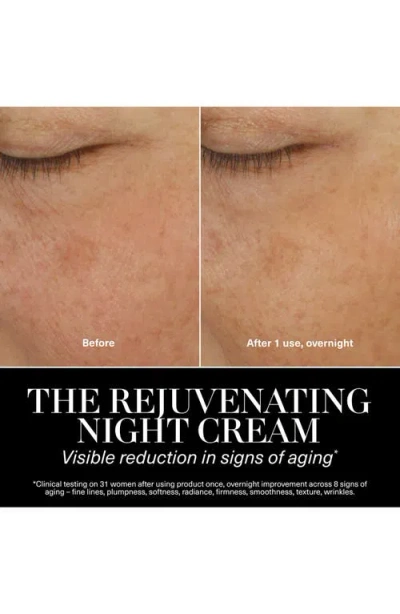 La Mer Rejuvenating Night Cream With Marine Retinol Alternative For Anti-aging In Blue