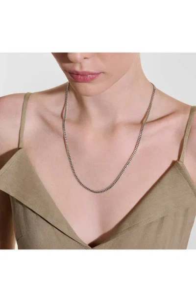 John Hardy Chains Curb Silver 3 In Pattern