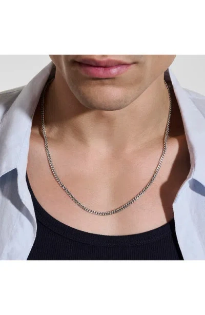 John Hardy Chains Curb Silver 3 In Pattern