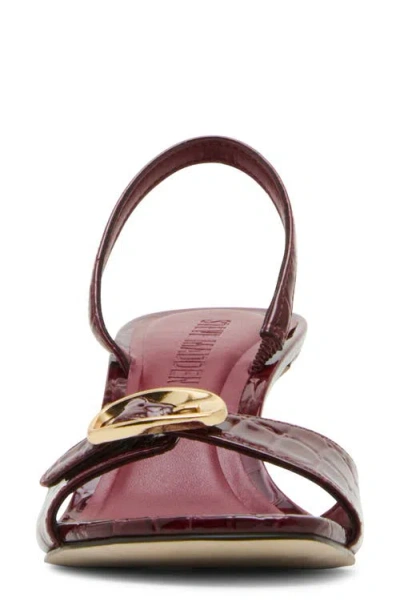 Steve Madden Henrietta Slingback Sandal In Red