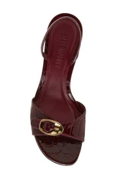 Steve Madden Henrietta Slingback Sandal In Red