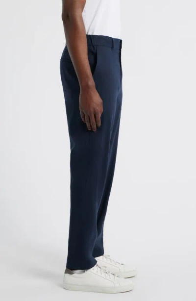 Nordstrom Flat Front Pants In Blue