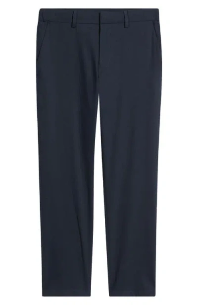 Nordstrom Flat Front Pants In Blue
