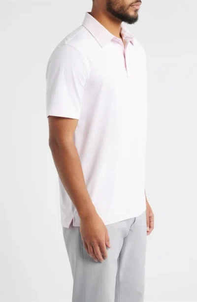 G/fore Feeder Stripe Performance Polo In White