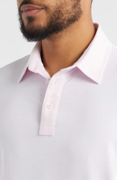 G/fore Feeder Stripe Performance Polo In White
