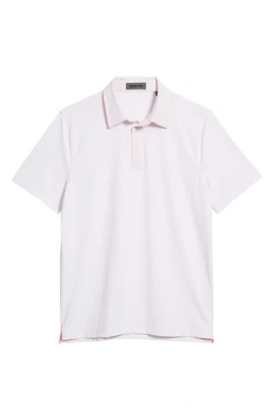 G/fore Feeder Stripe Performance Polo In White