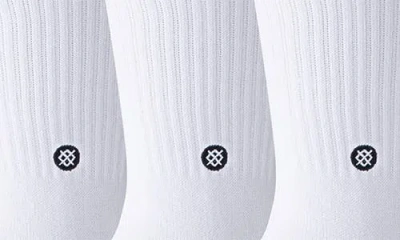 Stance Icon 3-pack Assorted Socks In White