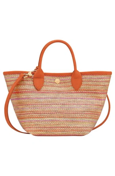 Longchamp Extra Small Le Pliage Panier Rainbow Top Handle Bag In Pattern