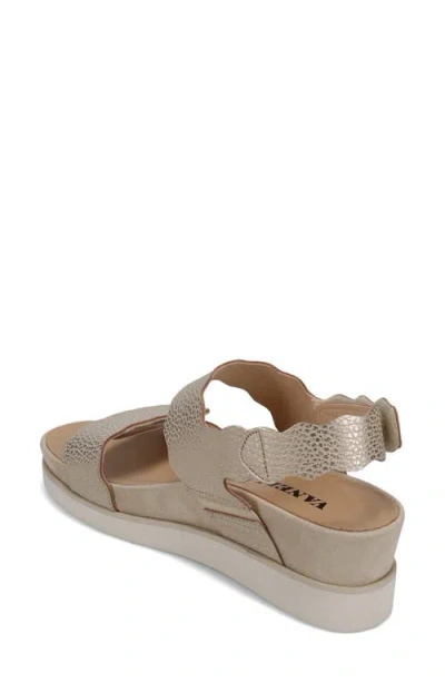 Vaneli Ulani Platform Wedge Sandal In Neutral
