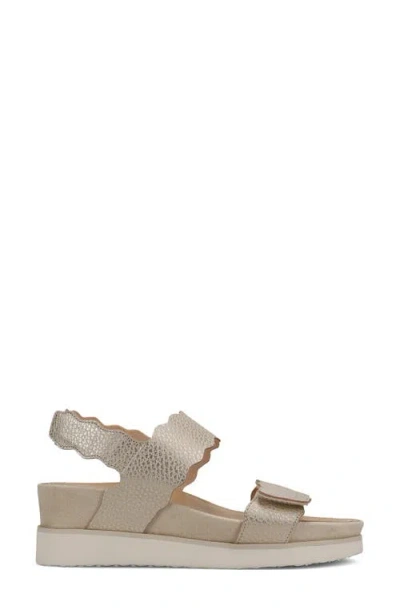 Vaneli Ulani Platform Wedge Sandal In Neutral