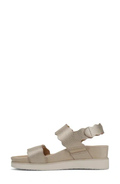 Vaneli Ulani Platform Wedge Sandal In Neutral