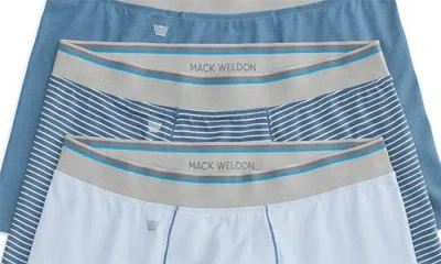 Mack Weldon 3-pack Cloud Fx Boxer Briefs In Gray