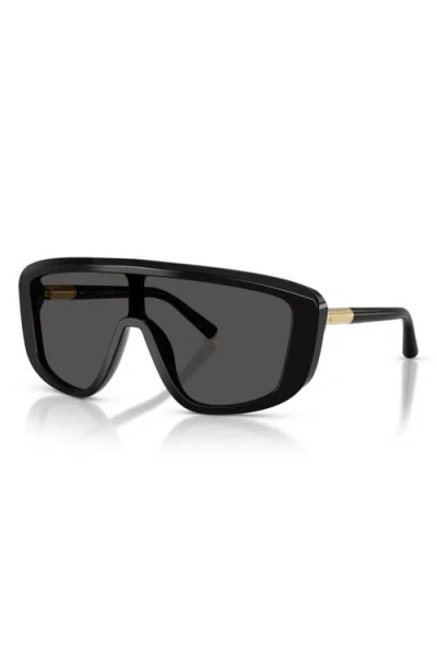 Dolce & Gabbana Marlene Geometric-frame Sunglasses In Gray