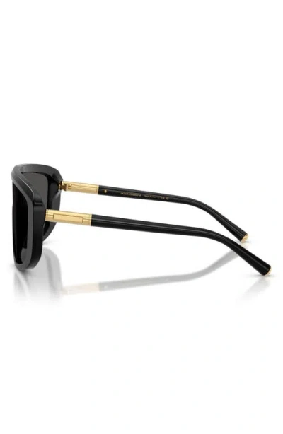 Dolce & Gabbana Marlene Geometric-frame Sunglasses In Gray