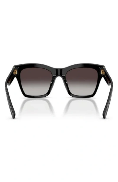 Dolce & Gabbana Square-frame Sunglasses In Black