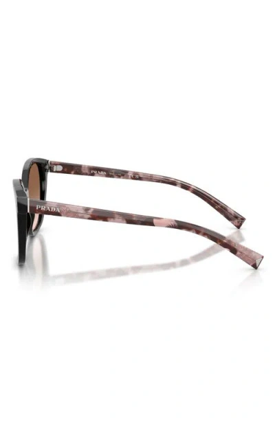 Prada 53mm Square Sunglasses In Gray