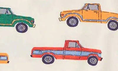 Hatley Trucks Romper In White