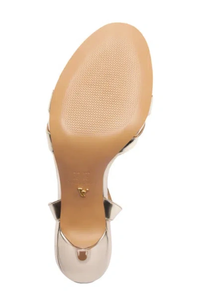Arezzo Rumi Ankle Strap Sandal In Silver