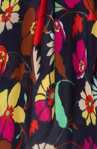 Echo Falling Flowers Wrap In Blue