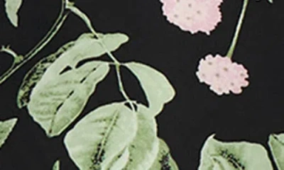 Kasper Floral Print One-button Jacket In Multi