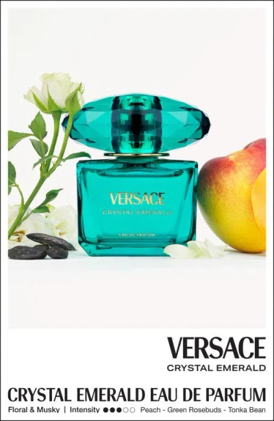 Versace Crystal Emerald Eau De Parfum Fragrance Collection In Green