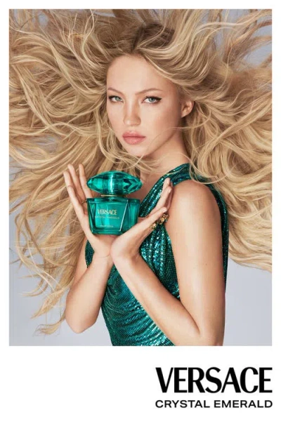 Versace Crystal Emerald Eau De Parfum Fragrance Collection In Green
