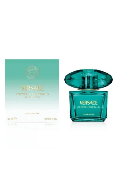 Versace Crystal Emerald Eau De Parfum Fragrance Collection In Green