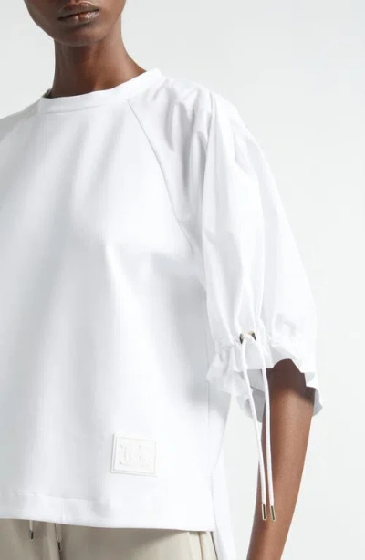 Max Mara Pacos Asymmetric Blouse In White