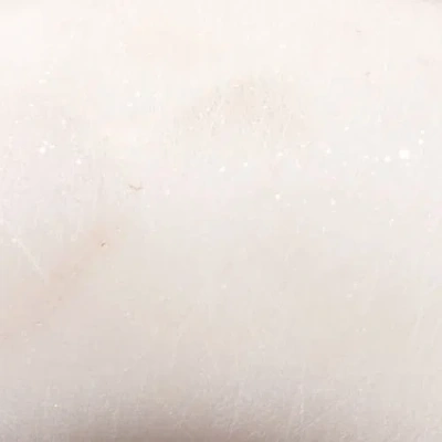 Jamie Young Ostrich Marble Decorative Object In White