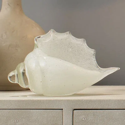 Jamie Young Triton Shell In White