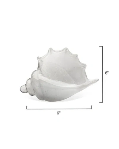 Jamie Young Triton Shell In White