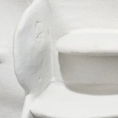 Jamie Young Helios Ceramic Decorative Bowl In White