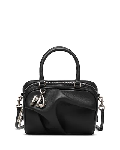 Marc Jacobs The Micro Bauletto Leather Top Handle Bag In Pattern