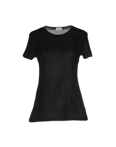 Shop Sunspel T-shirt In Black