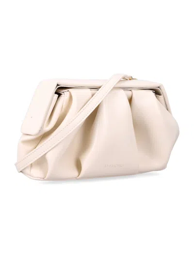 Themoirè Athena Clutch Bag In Neutral