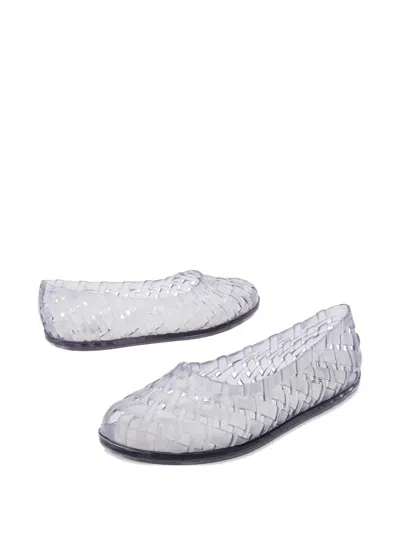 Melissa Possession Water Resistant Jelly Ballet Flat In Transparent