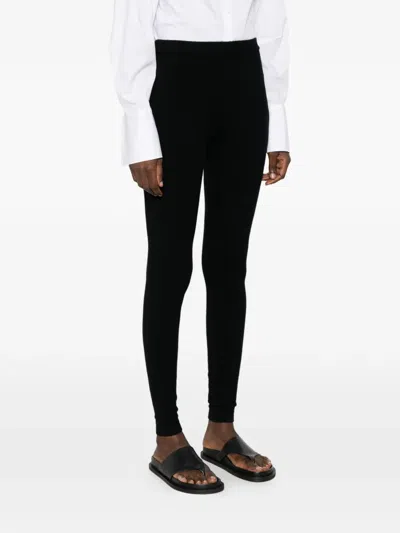 Bompard Elasticated Leggings In Black