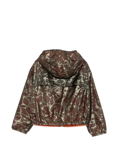 K-way Hooded Jacket In Multi