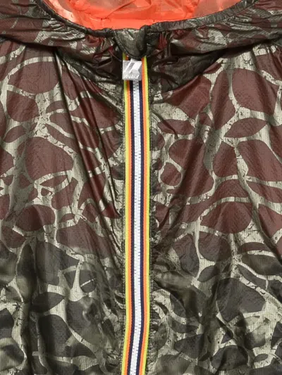 K-way Hooded Jacket In Multi