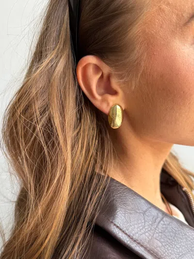 Baublebar Diane Gold Stud Earrings In Neutral