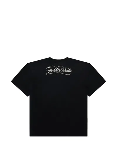 Hellstar Studios Cotton T-shirt In Black