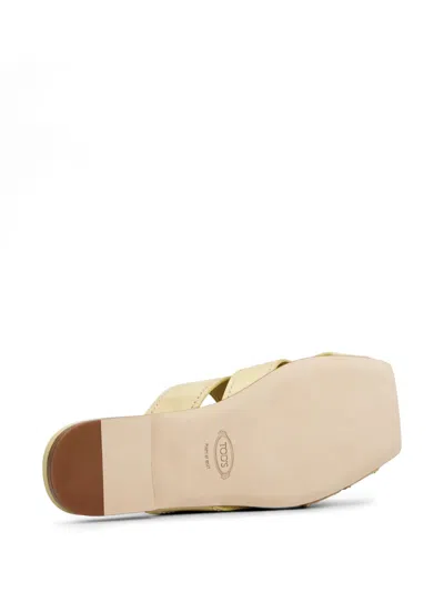 Tod's Crossover-strap Sandals In Multi